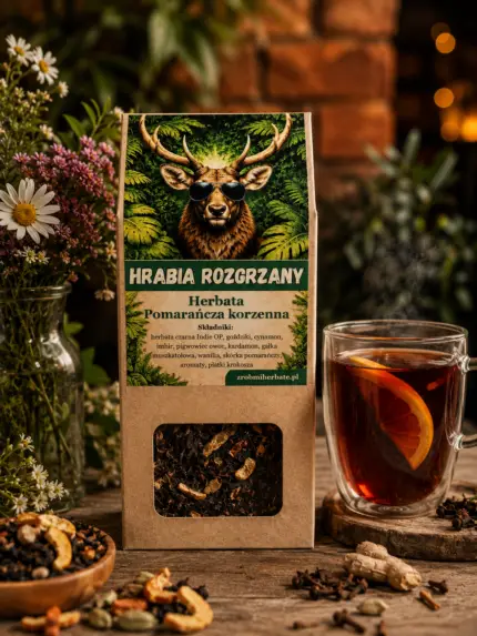 Hrabia Rozgrzany - czarna herbata korzenno-cytrusowa 50g