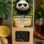 Jegomość Panda - czarna herbata imbirowo-cytrynowa 50g